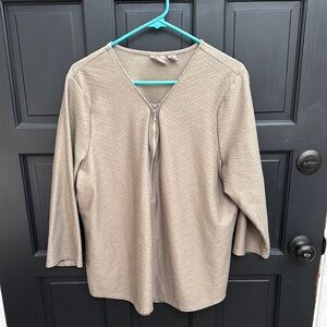 Chico’s Tan Women's Top